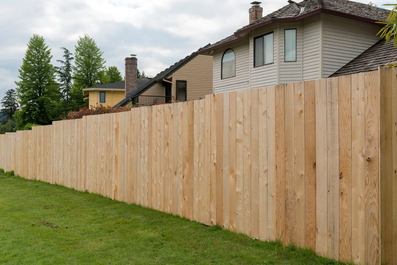 Finished Privacy Fence